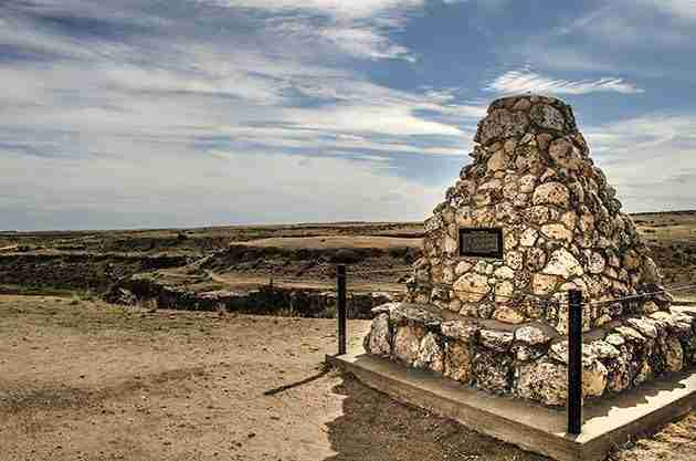 cairn at Battle Canyon