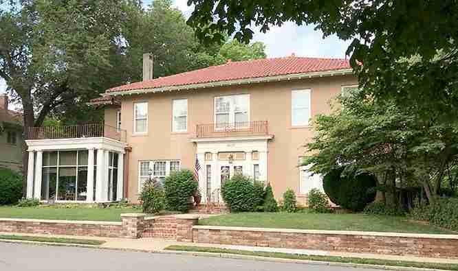 Anthony House on Leavenworth's walking trails